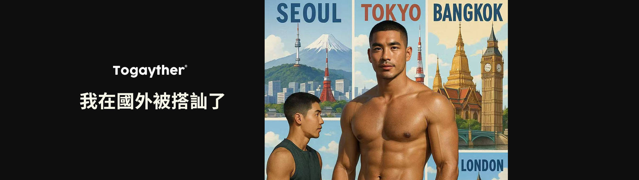 我在國外被搭訕了